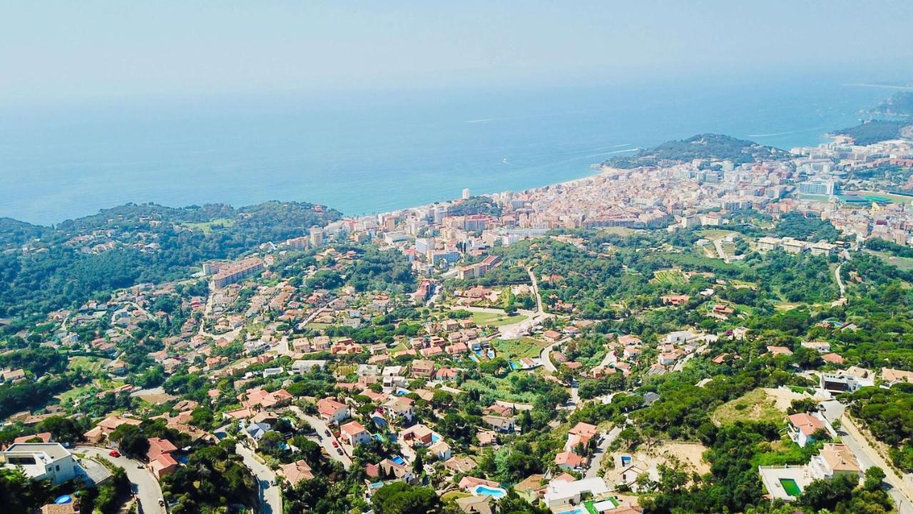 Luxury Villa Investingspain With Sea Views, Pool And Jacuzzi Lloret de Mar Eksteriør bilde
