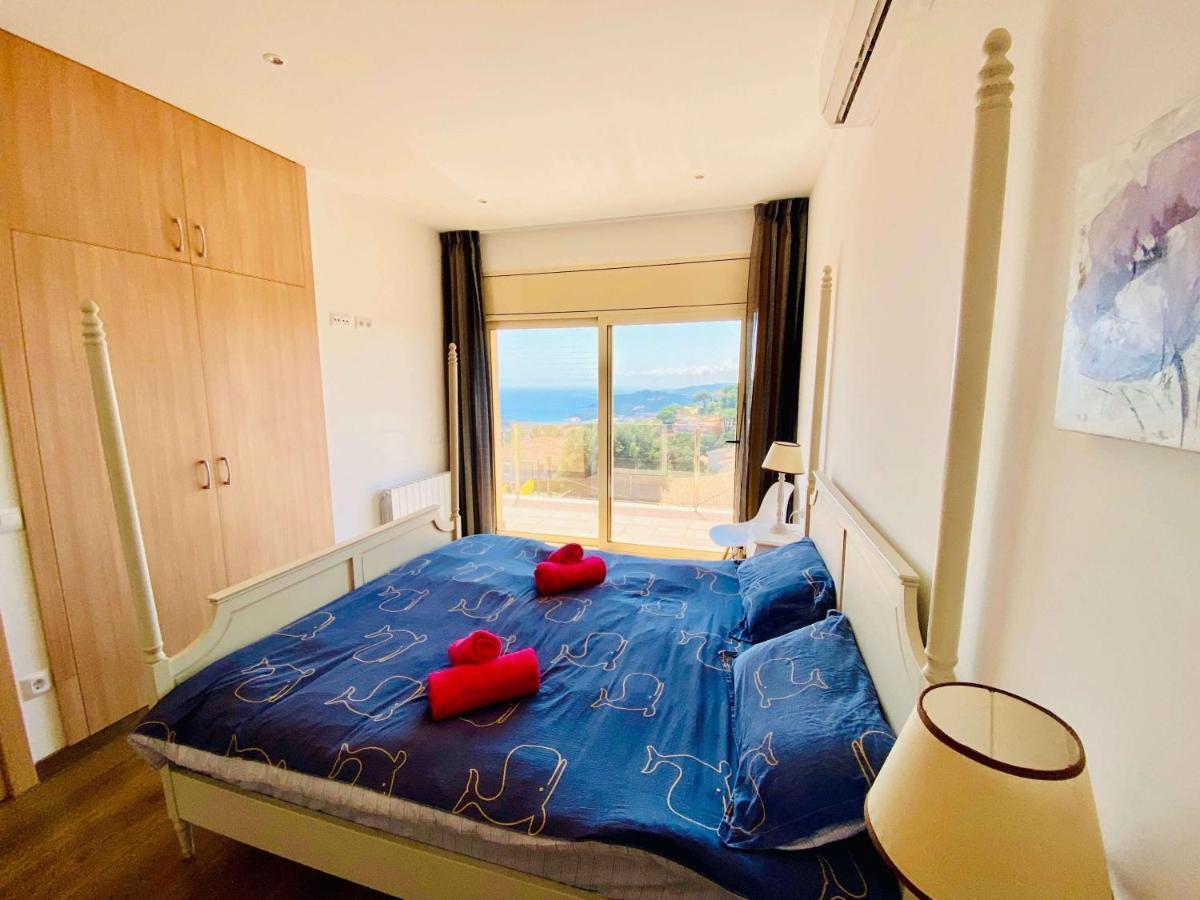 Luxury Villa Investingspain With Sea Views, Pool And Jacuzzi Lloret de Mar Eksteriør bilde