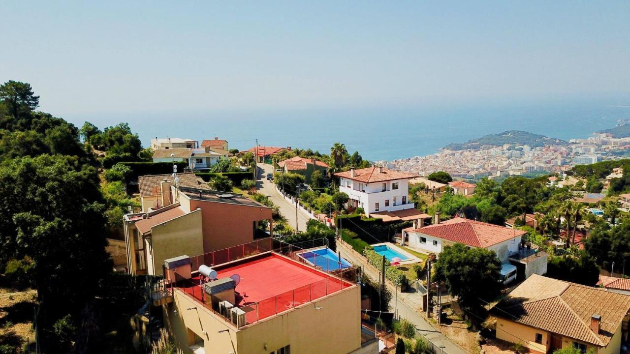 Luxury Villa Investingspain With Sea Views, Pool And Jacuzzi Lloret de Mar Eksteriør bilde