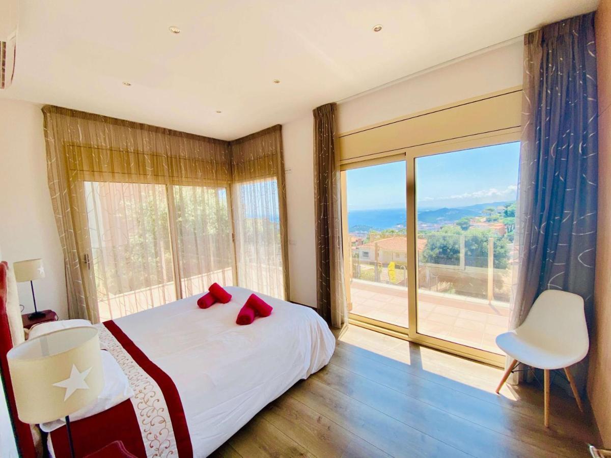 Luxury Villa Investingspain With Sea Views, Pool And Jacuzzi Lloret de Mar Eksteriør bilde