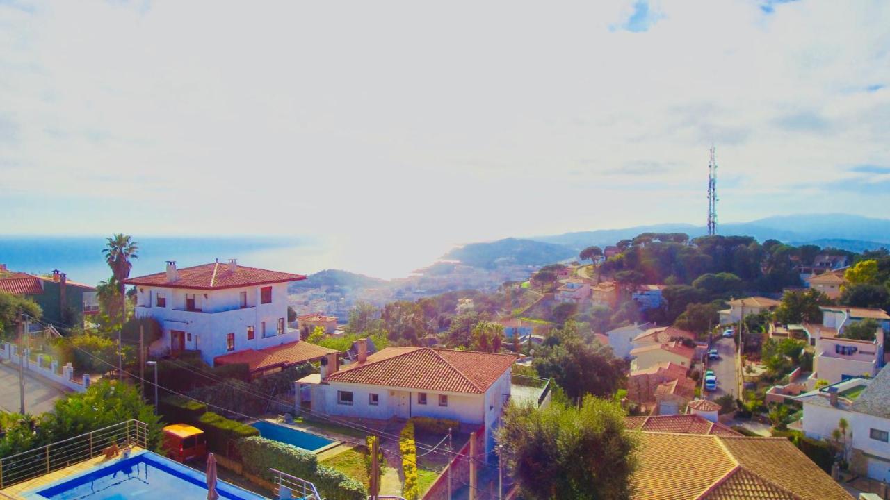 Luxury Villa Investingspain With Sea Views, Pool And Jacuzzi Lloret de Mar Eksteriør bilde