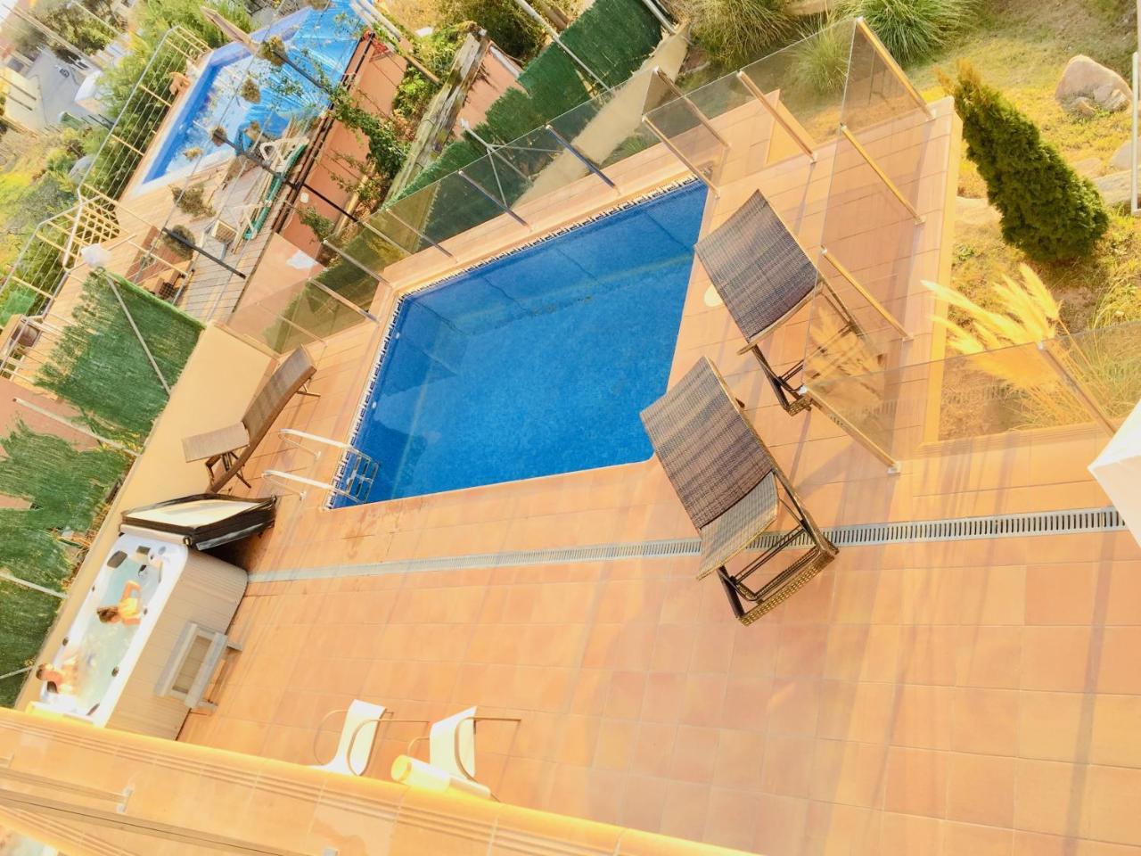 Luxury Villa Investingspain With Sea Views, Pool And Jacuzzi Lloret de Mar Eksteriør bilde